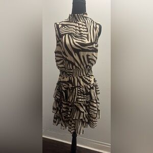 Express Animal Print Dress